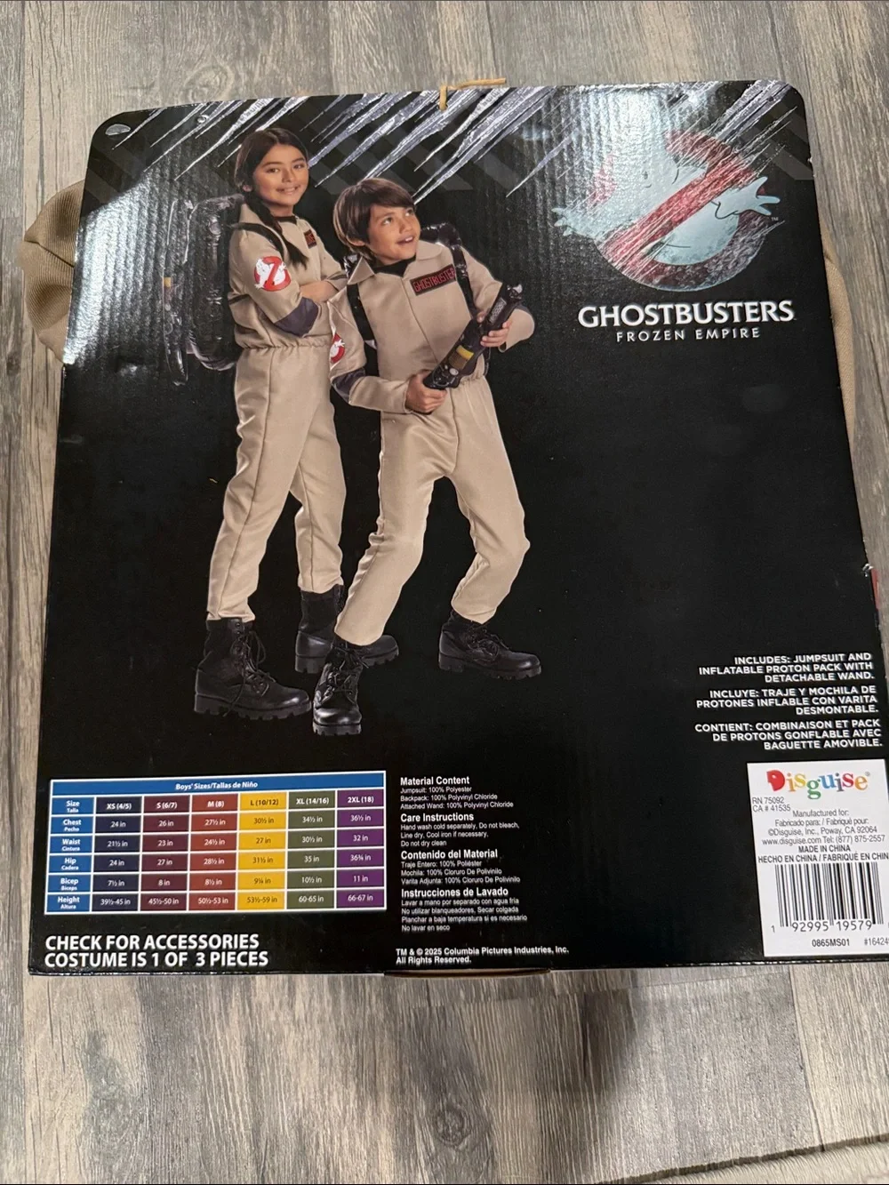 Ghostbusters Boys' Halloween Costume